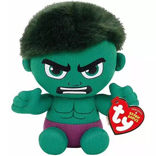 PELUCHE 15 CM HULK MARVEL METEOR TY41191 METEOR